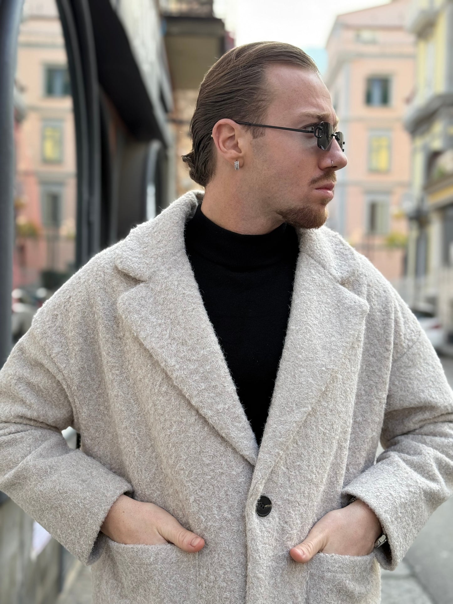 CAPPOTTO TEDDY BEIGE