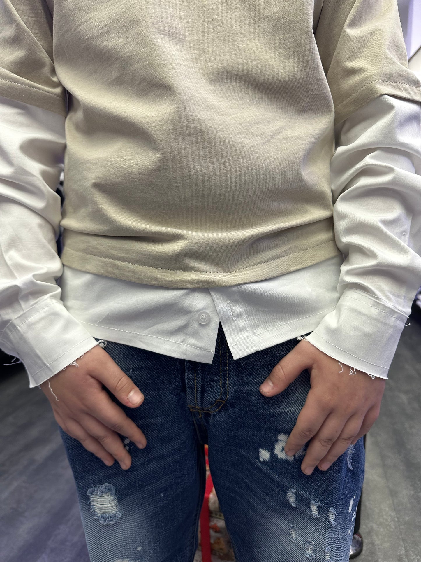 T-SHIRT DOUBLE SLEEVE