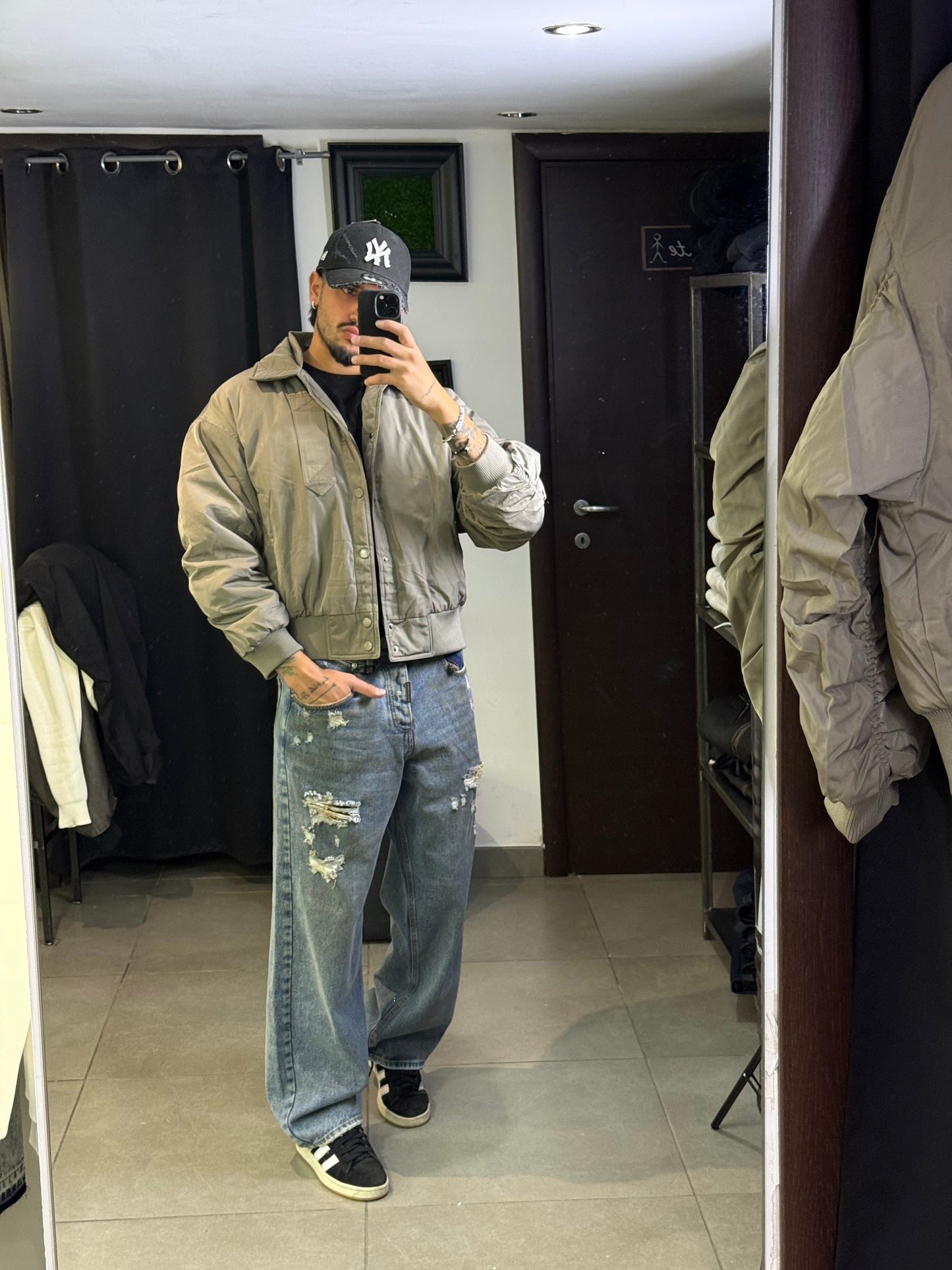 BAGGY BRUCIATO CIANOTIC