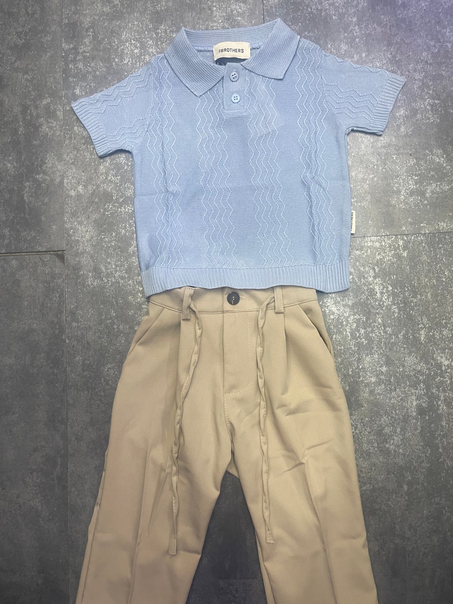 POLO IN FILO CELESTE