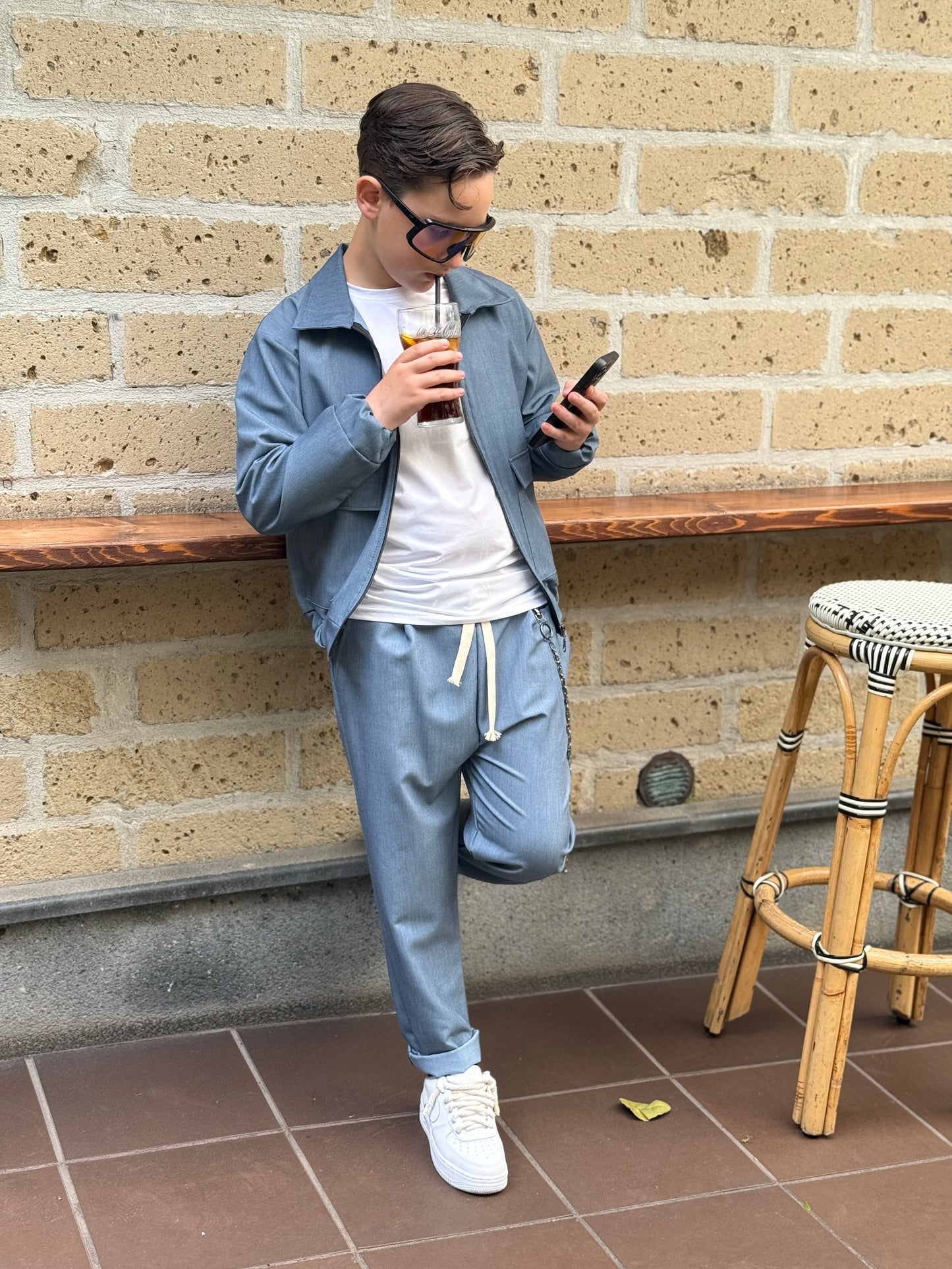 Coordinato Miami jeans