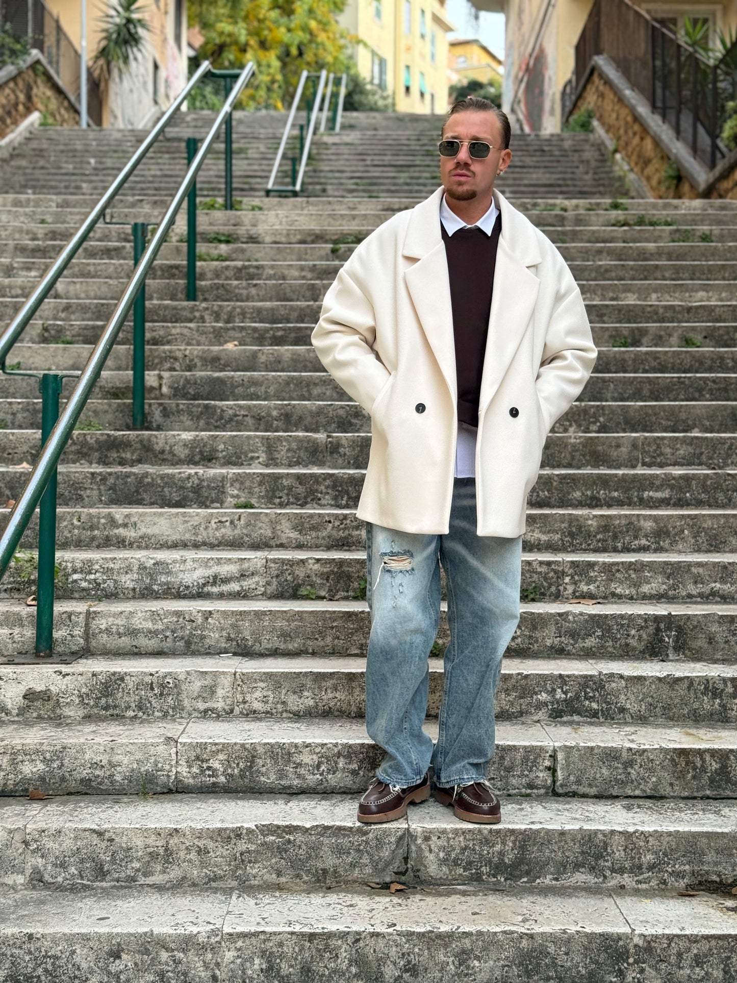 BAGGY SABBIATO CHIARO CIANOTIC