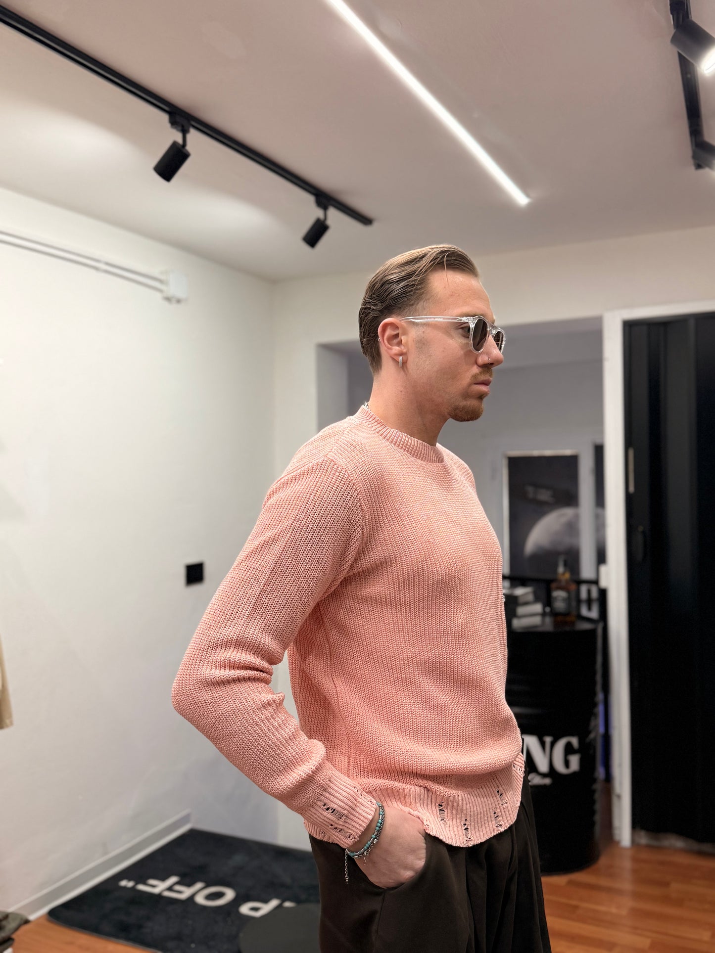 MAGLIONE DESTROYED IN FILO ROSA