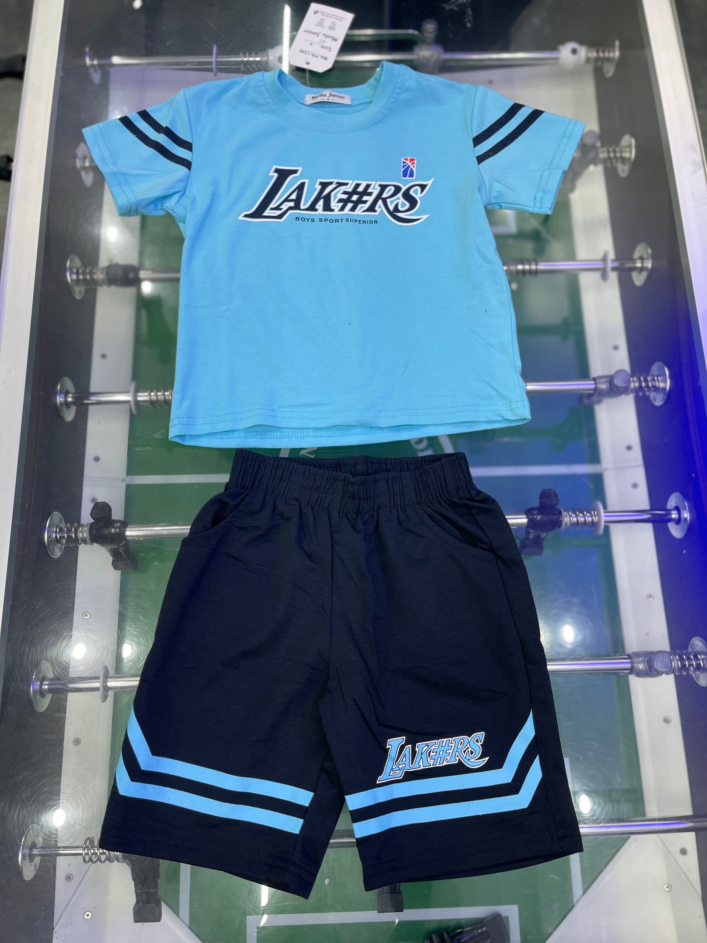 COORDINATO LAKERS CELESTE