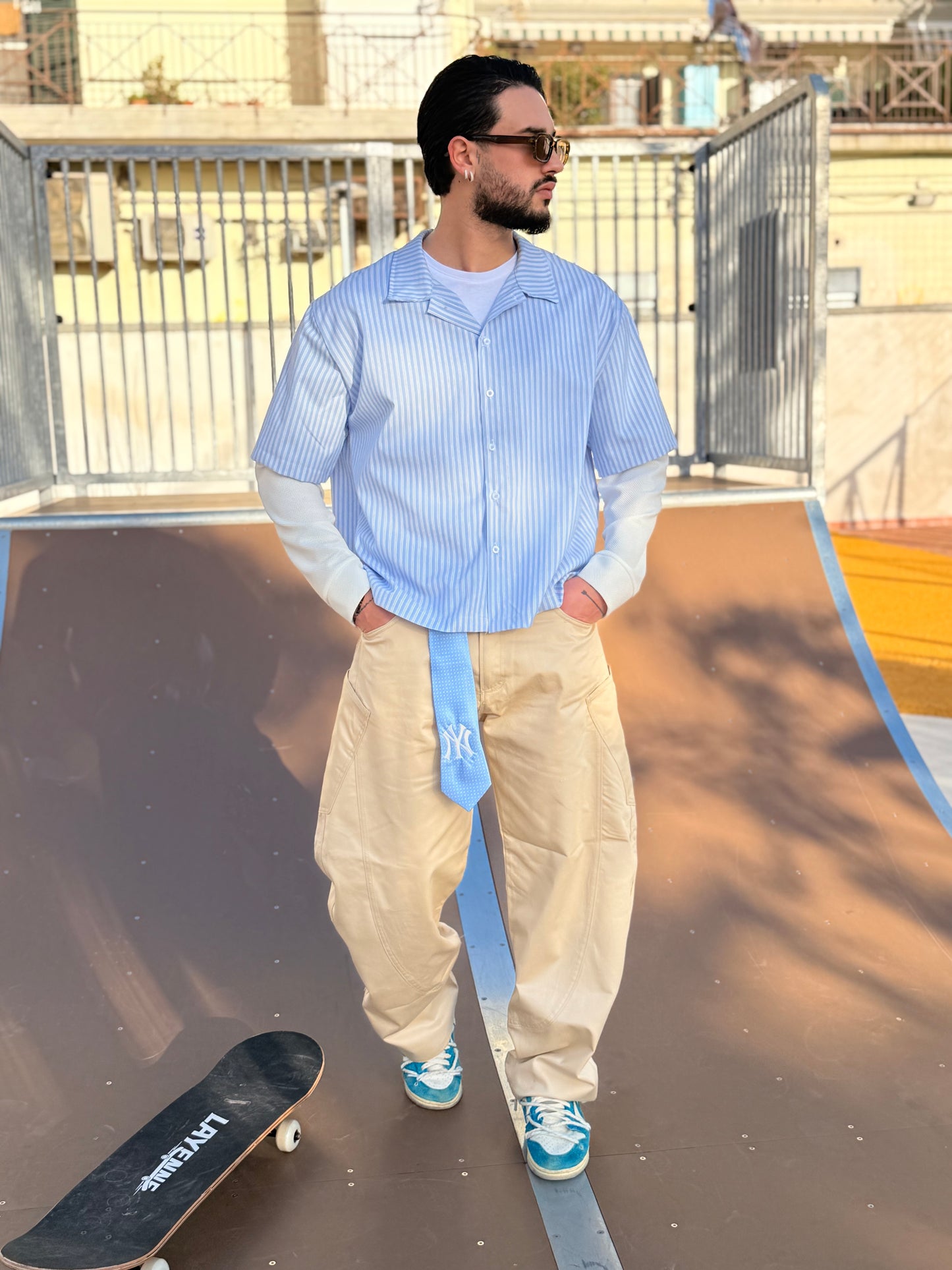 PANTALONE BALLON BEIGE