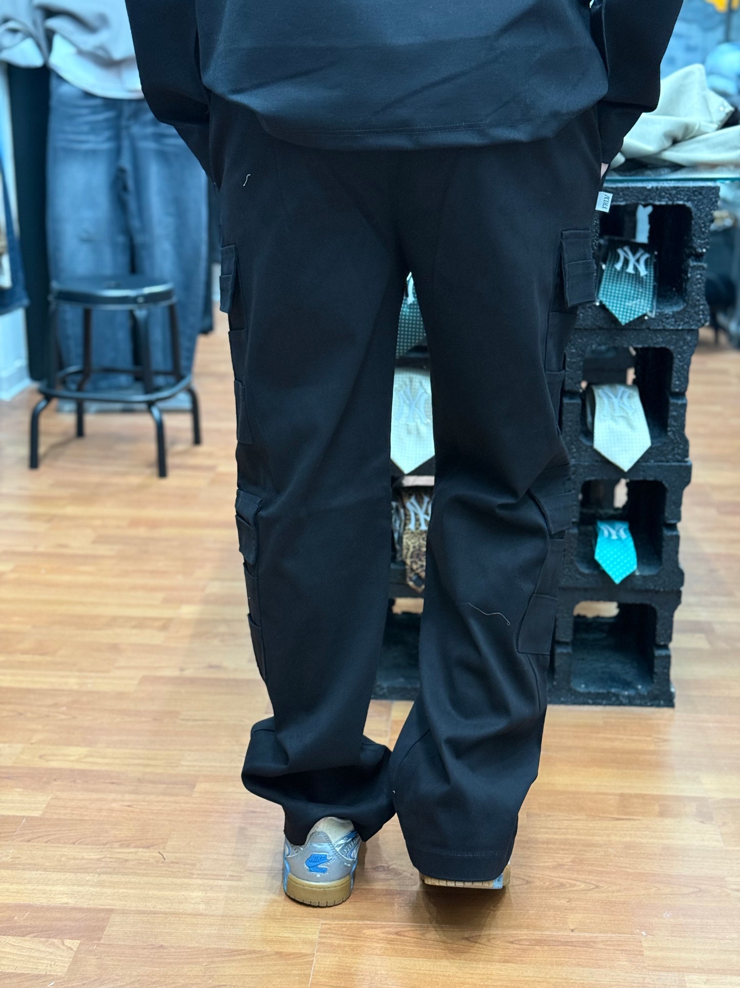 PANTALACCIO CARGO NERO