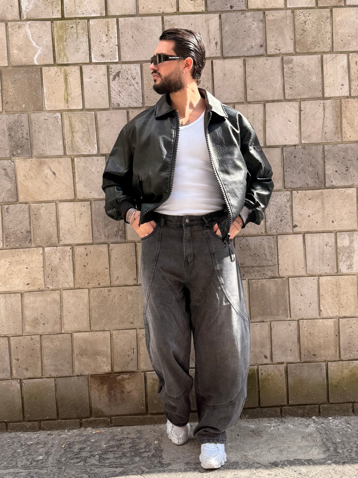 BALLON JEANS BLACK