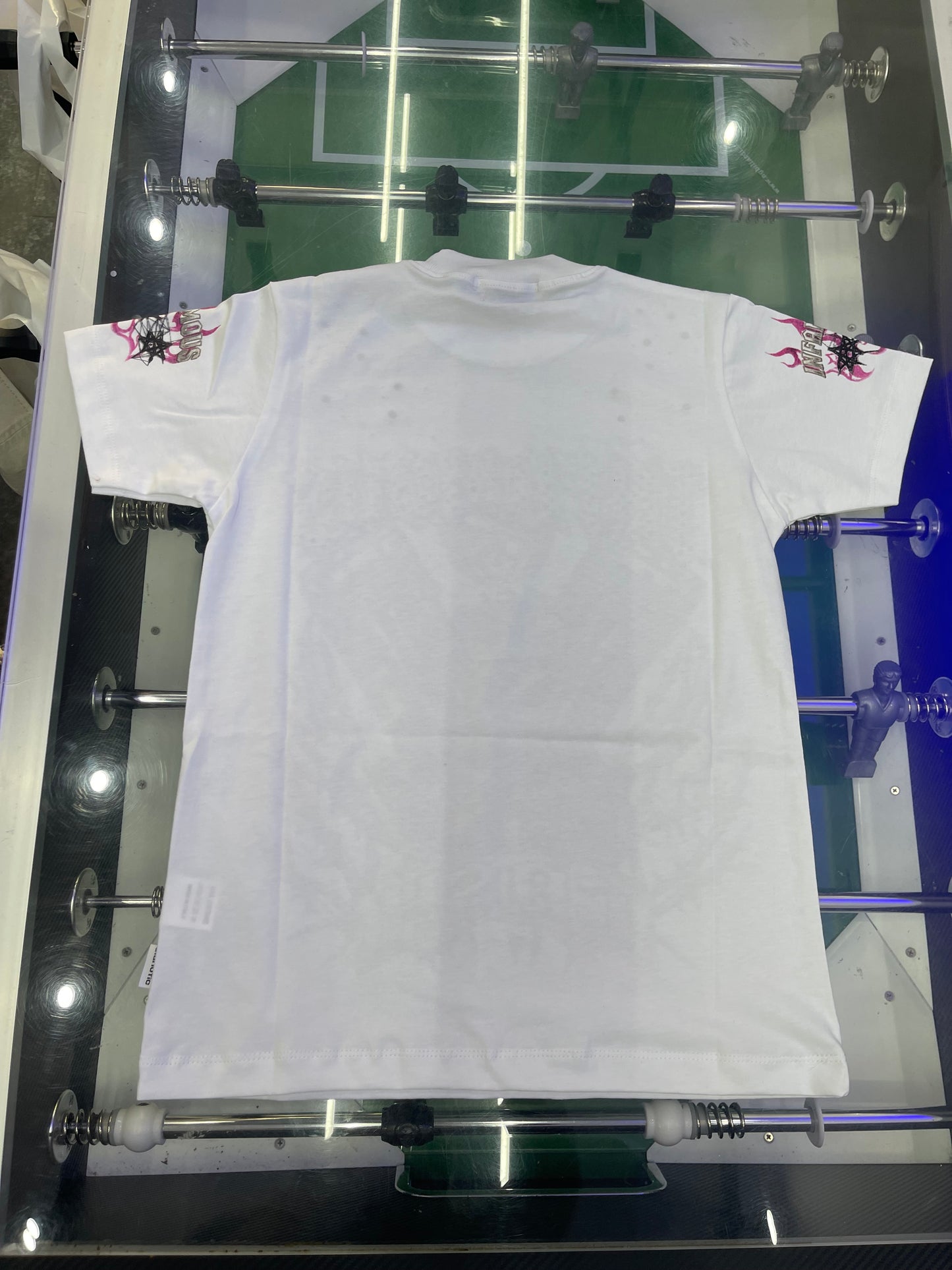 SHIRT CIANOTIC STRASS BIANCA