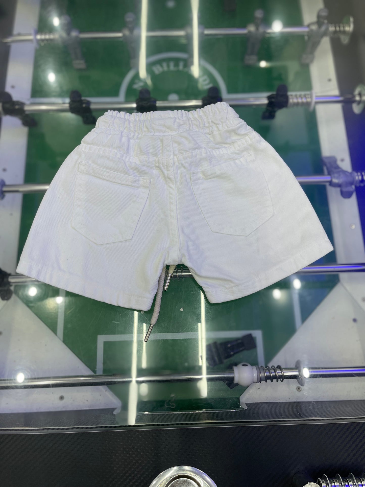 BERMUDA JEANS BIANCO