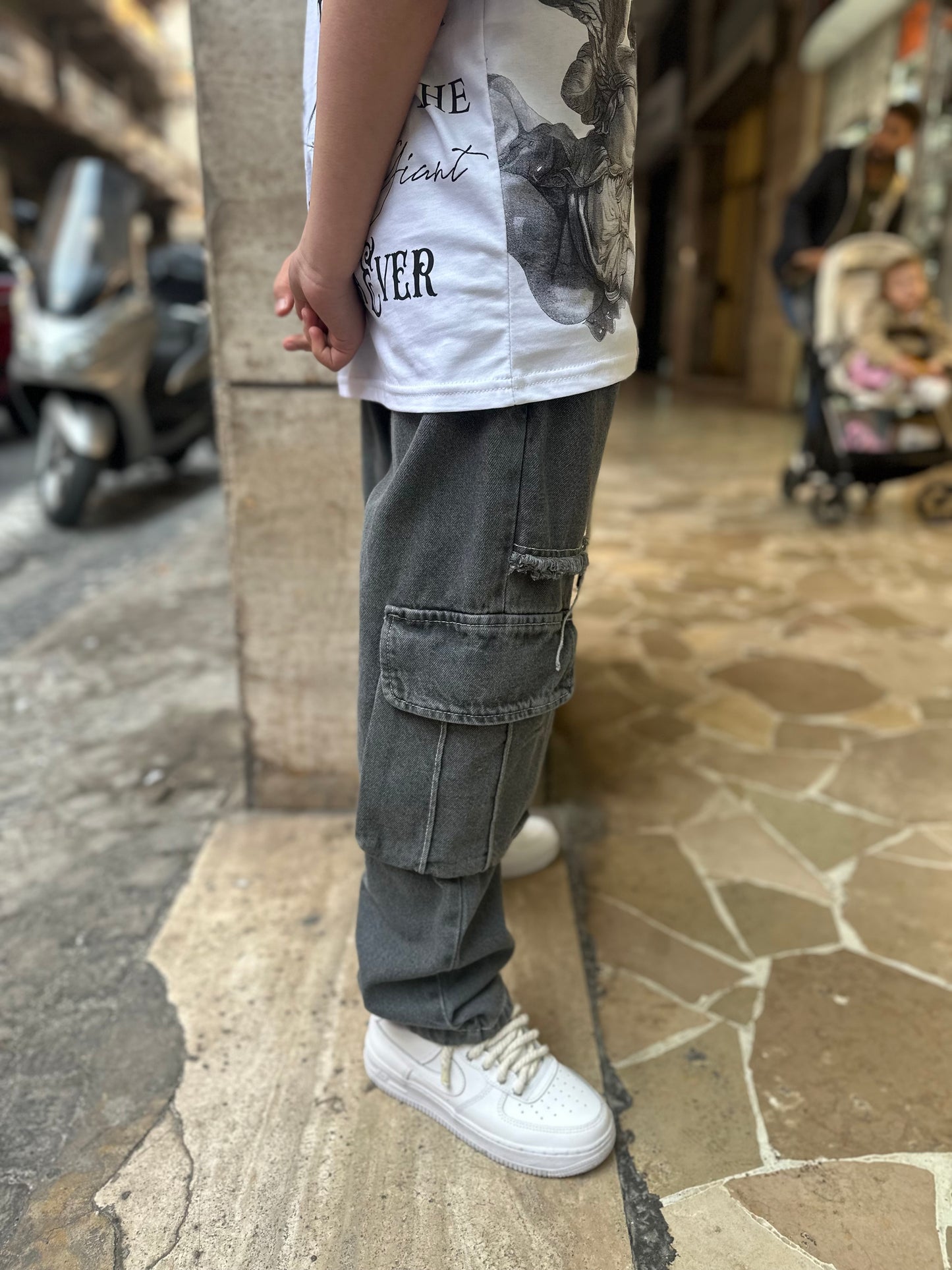 CARGO LAVAGGIO GRIGIO