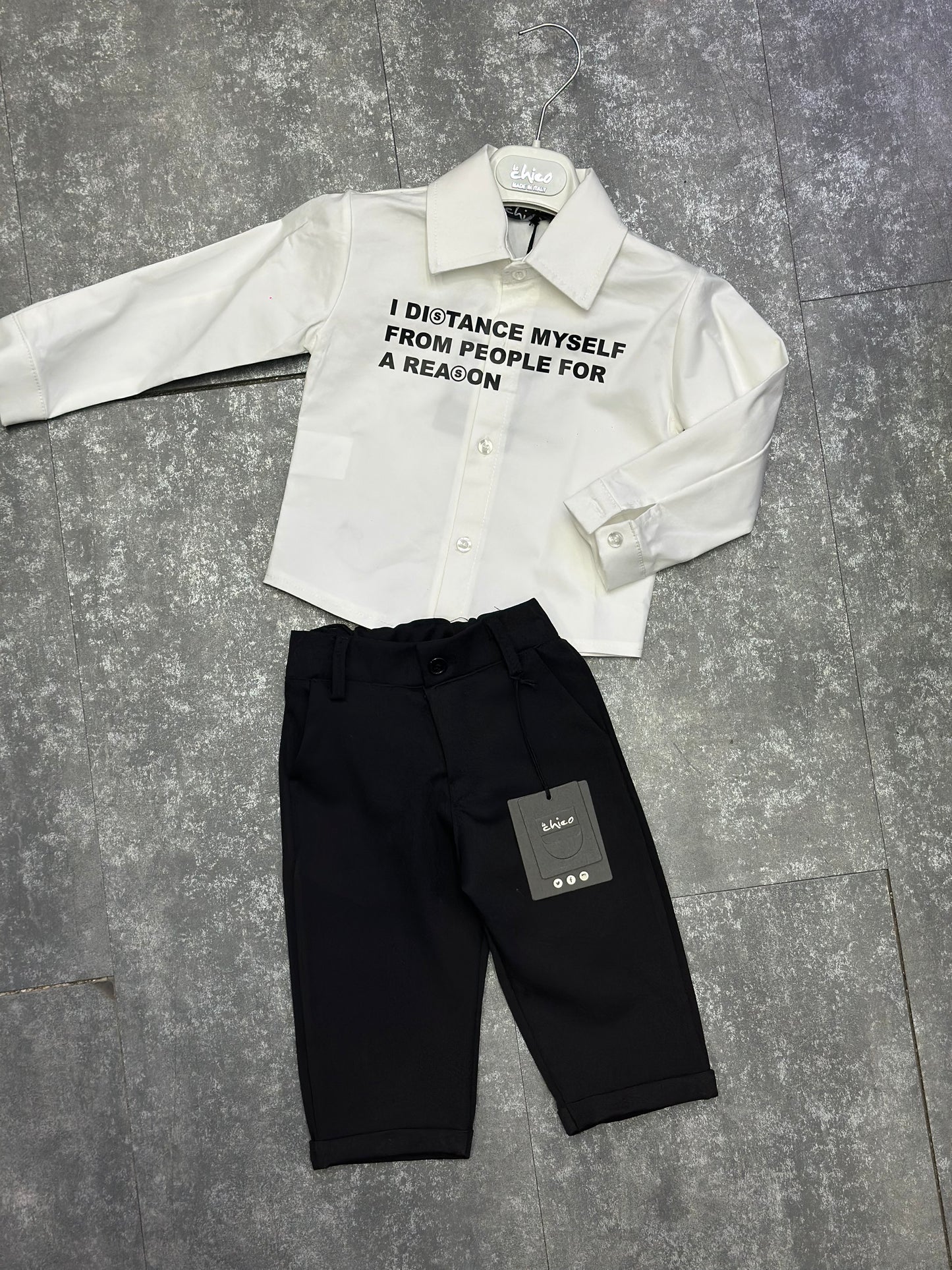 PANTALONE NERO JAPANE