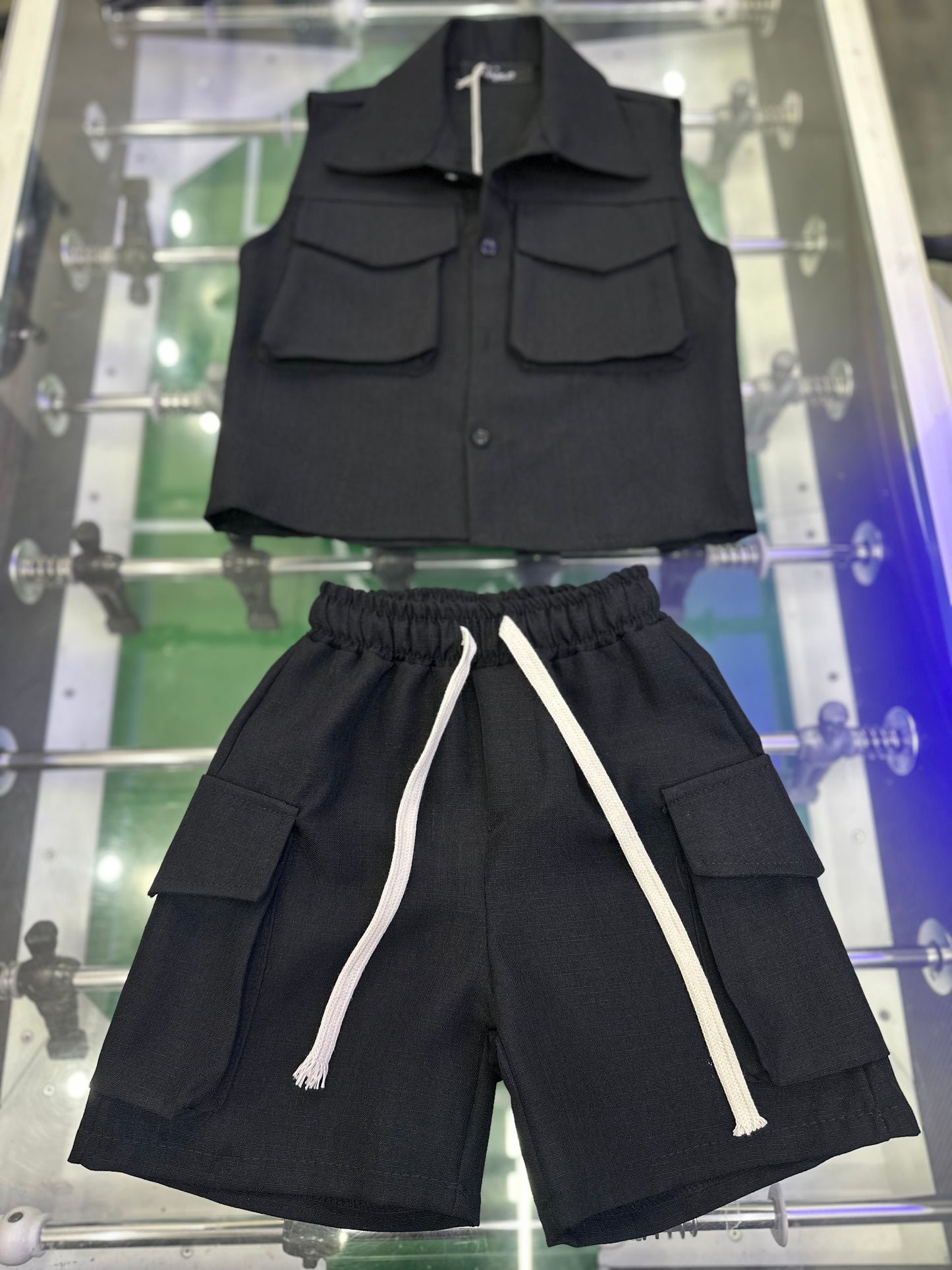 COORDINATO CARGO SMANICATO