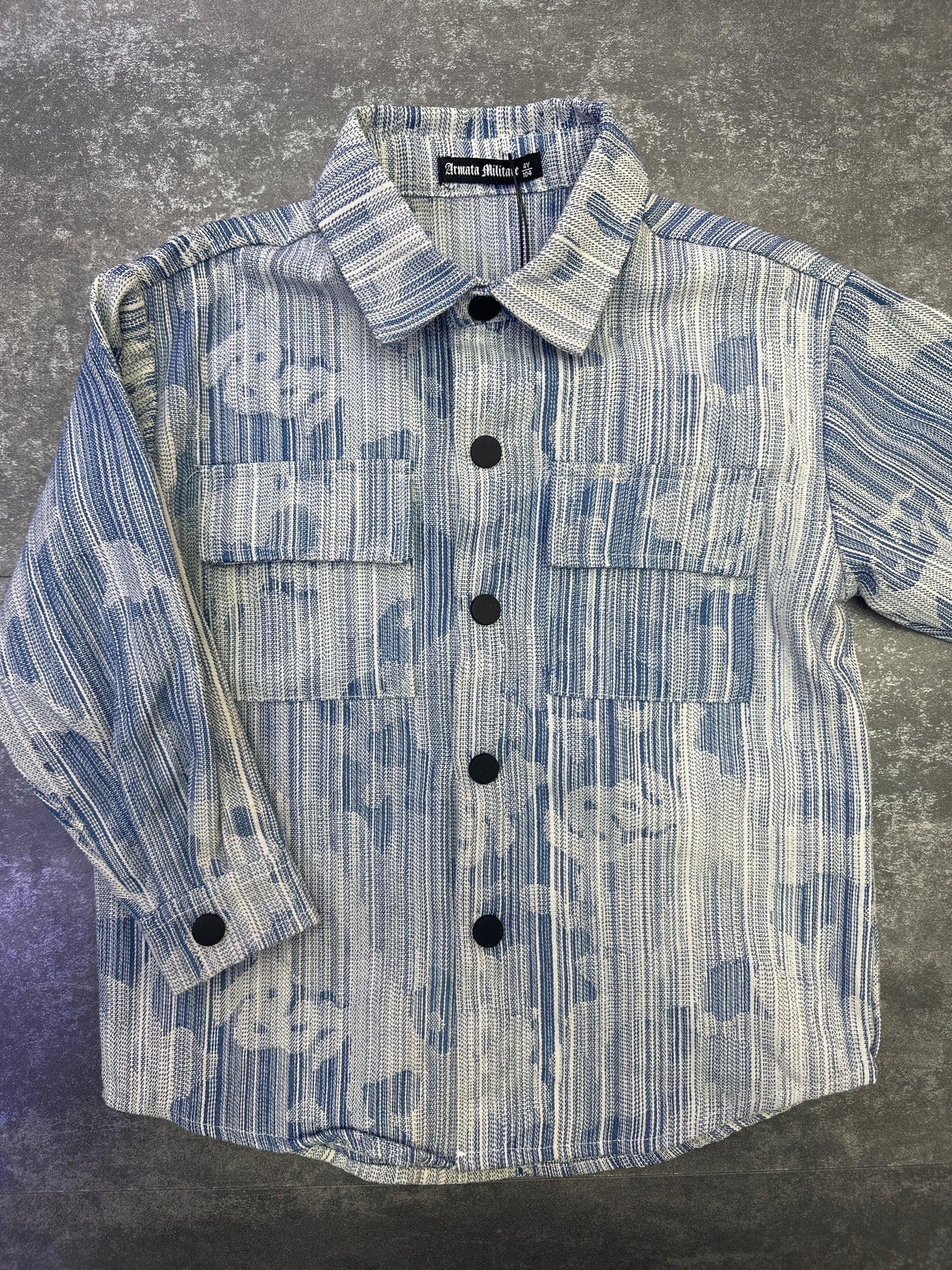 CAMICIONE JEANS CASUAL