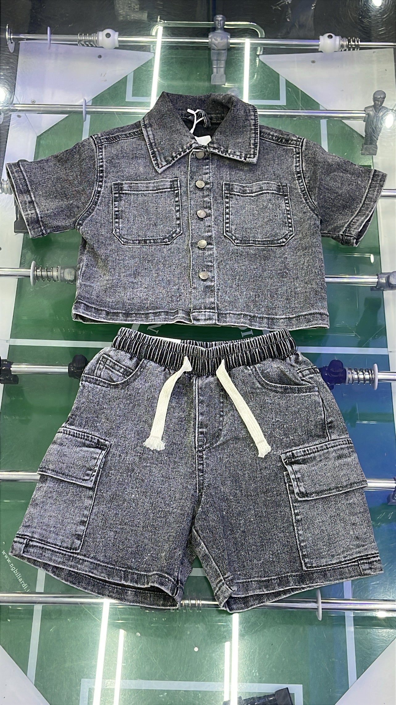 COORDINATO DENIM BLACK