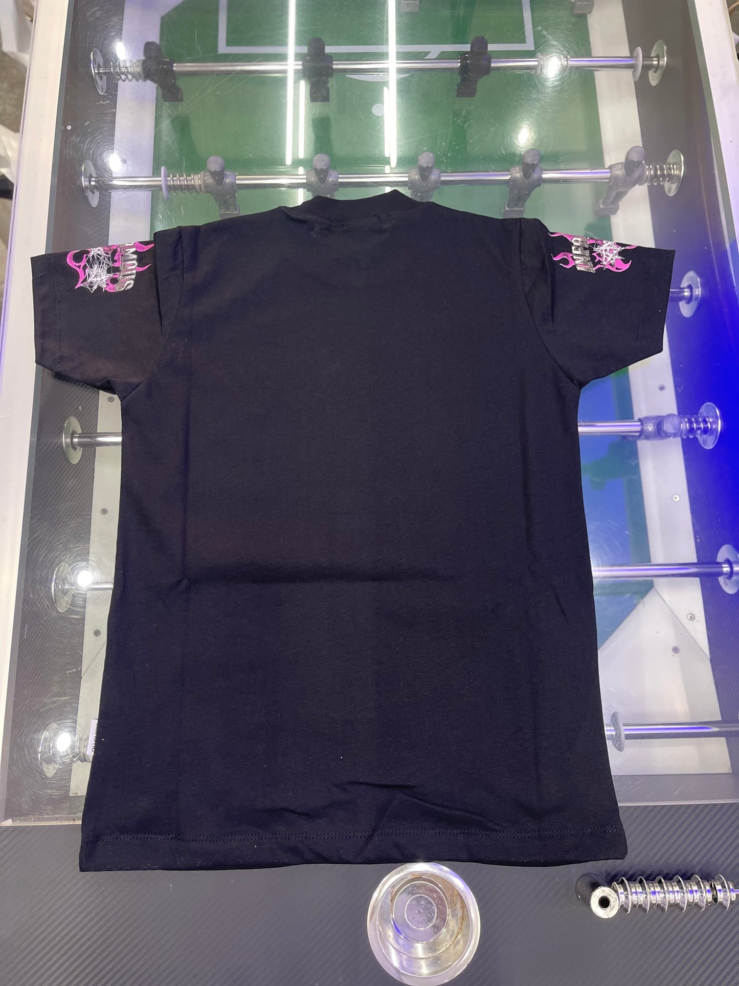 SHIRT CIANOTIC STRASS NERA
