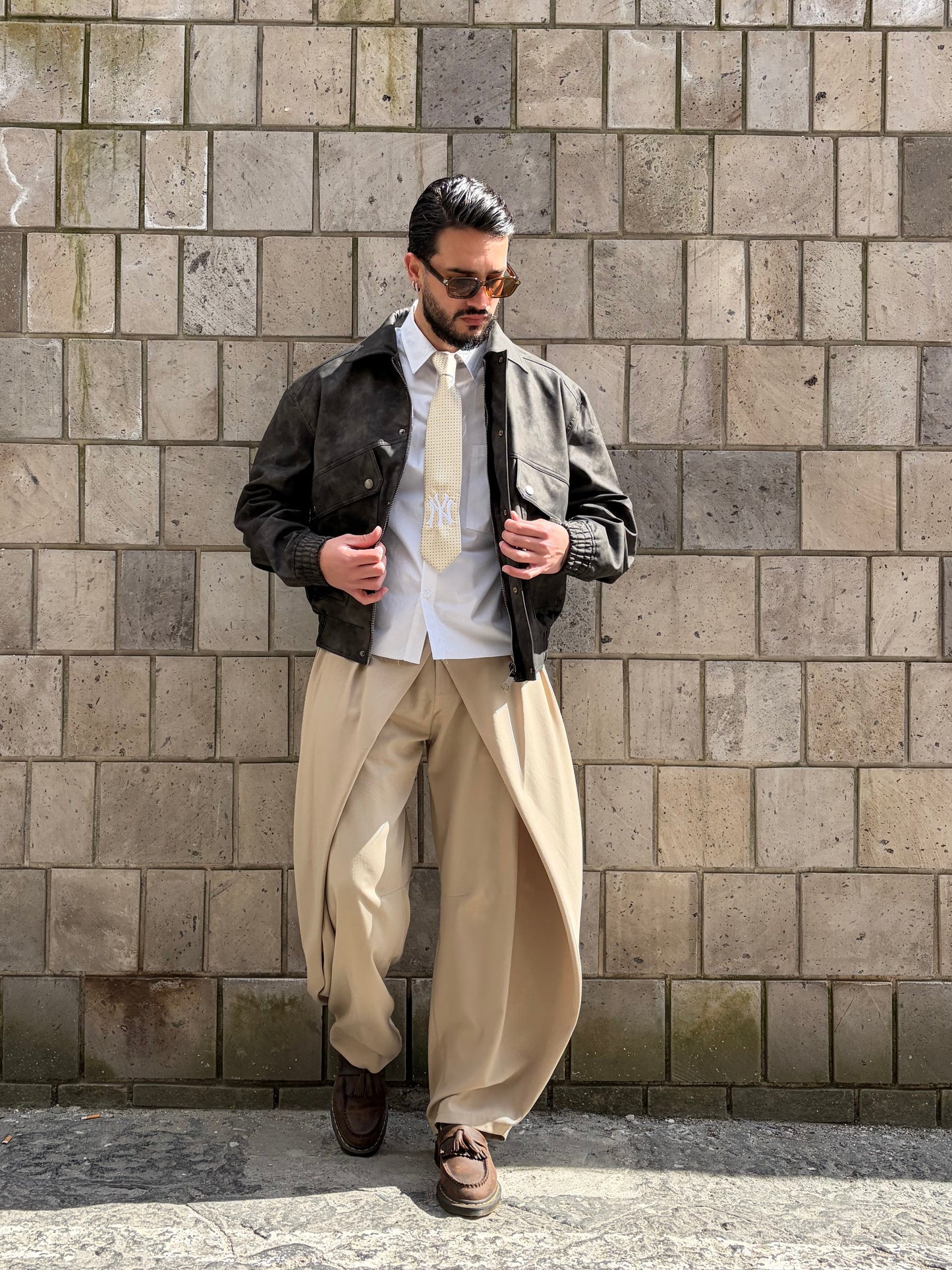 JAPANE PENCE DOPPIA ABBOTTONATURA BEIGE