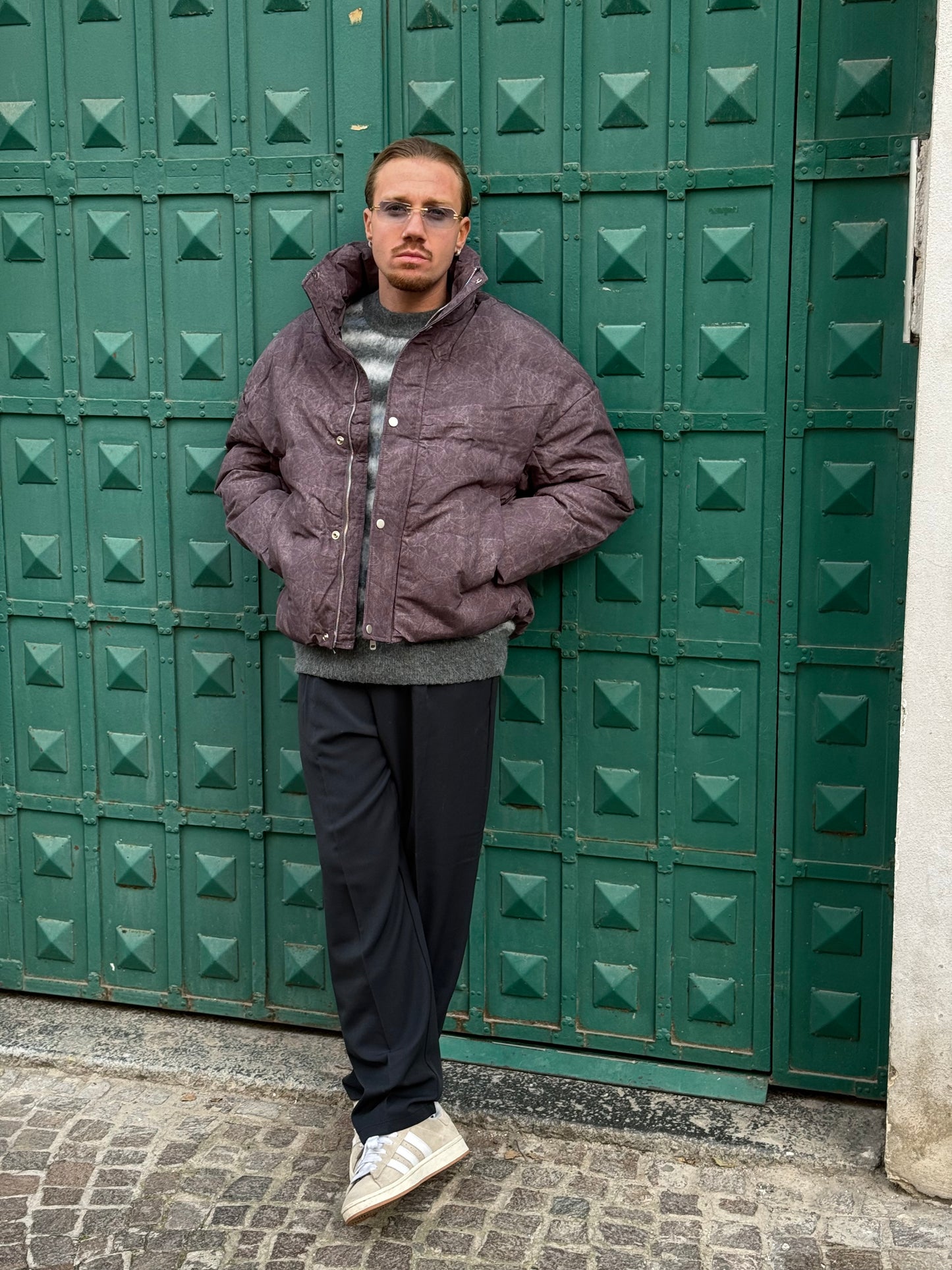 PANTALONE FONDO AMPIO BLU