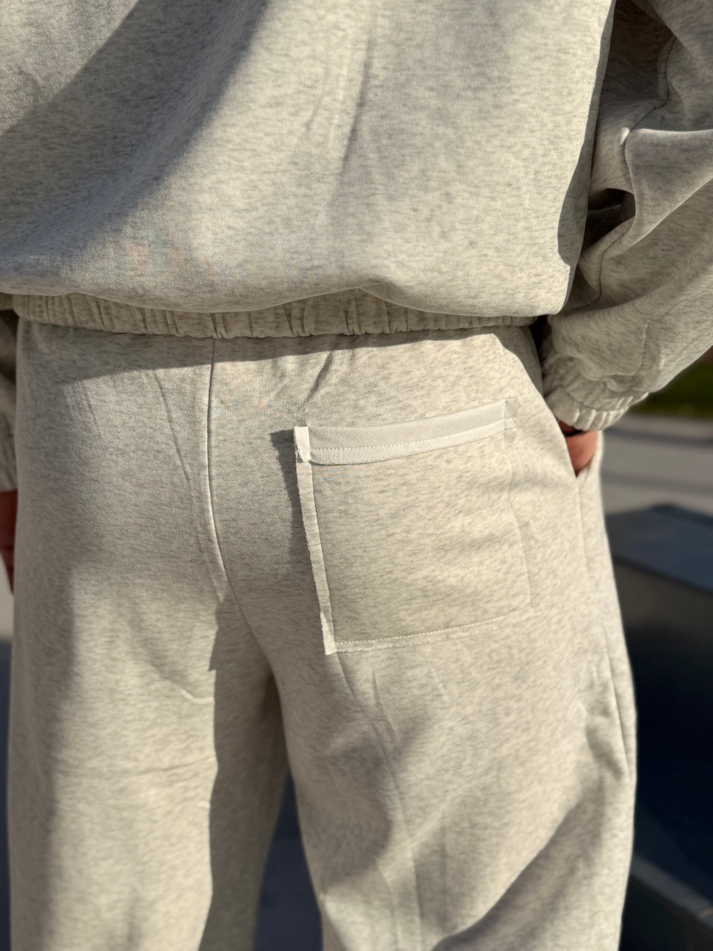 TUTA JAPANE CROP GRIGIA