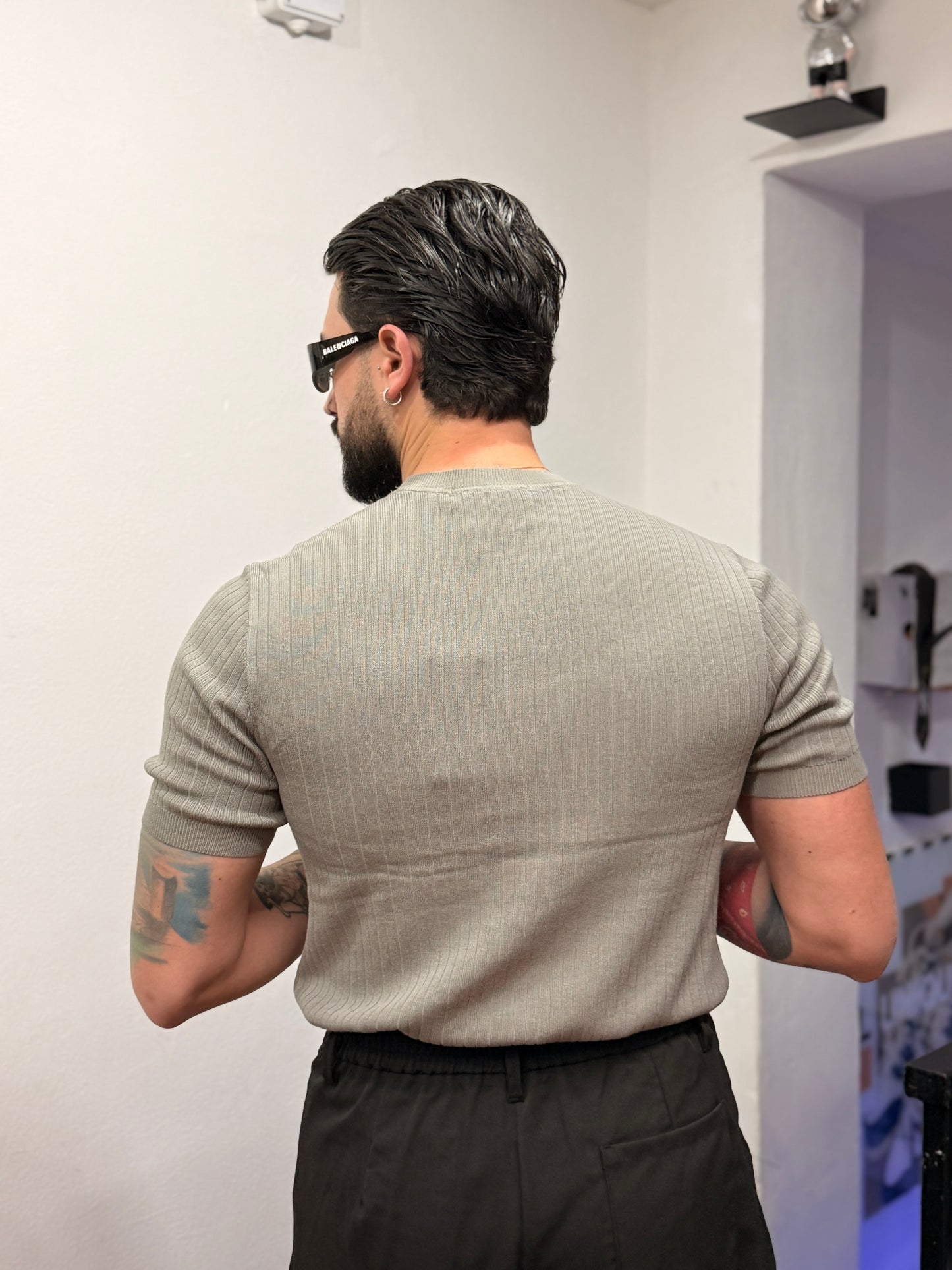 T-SHIRT FILO A COSTE FANGO