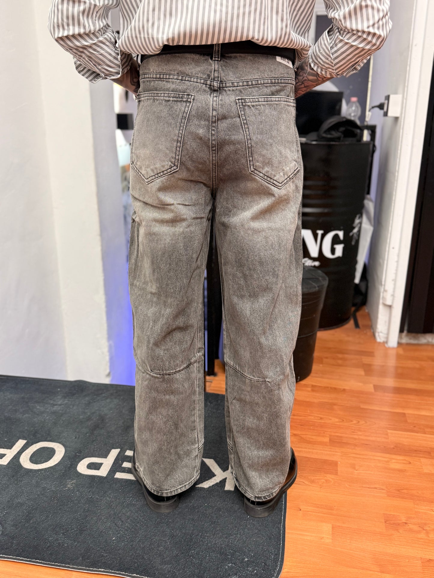 BALLON JEANS GRIGIO
