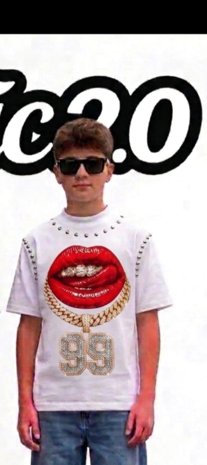 T-SHIRT geolier bianca