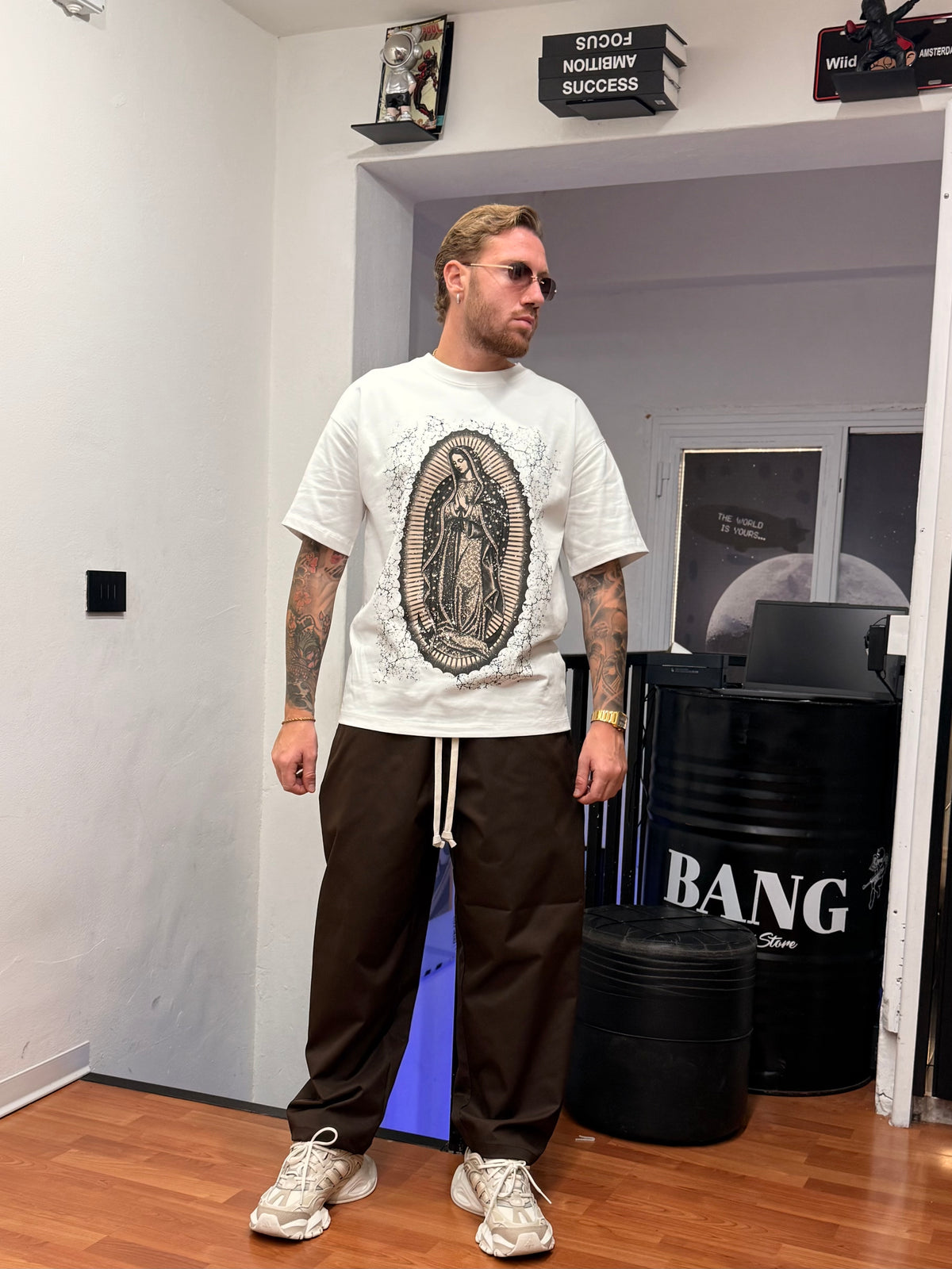 PANTALACCIO TECNICO MORO