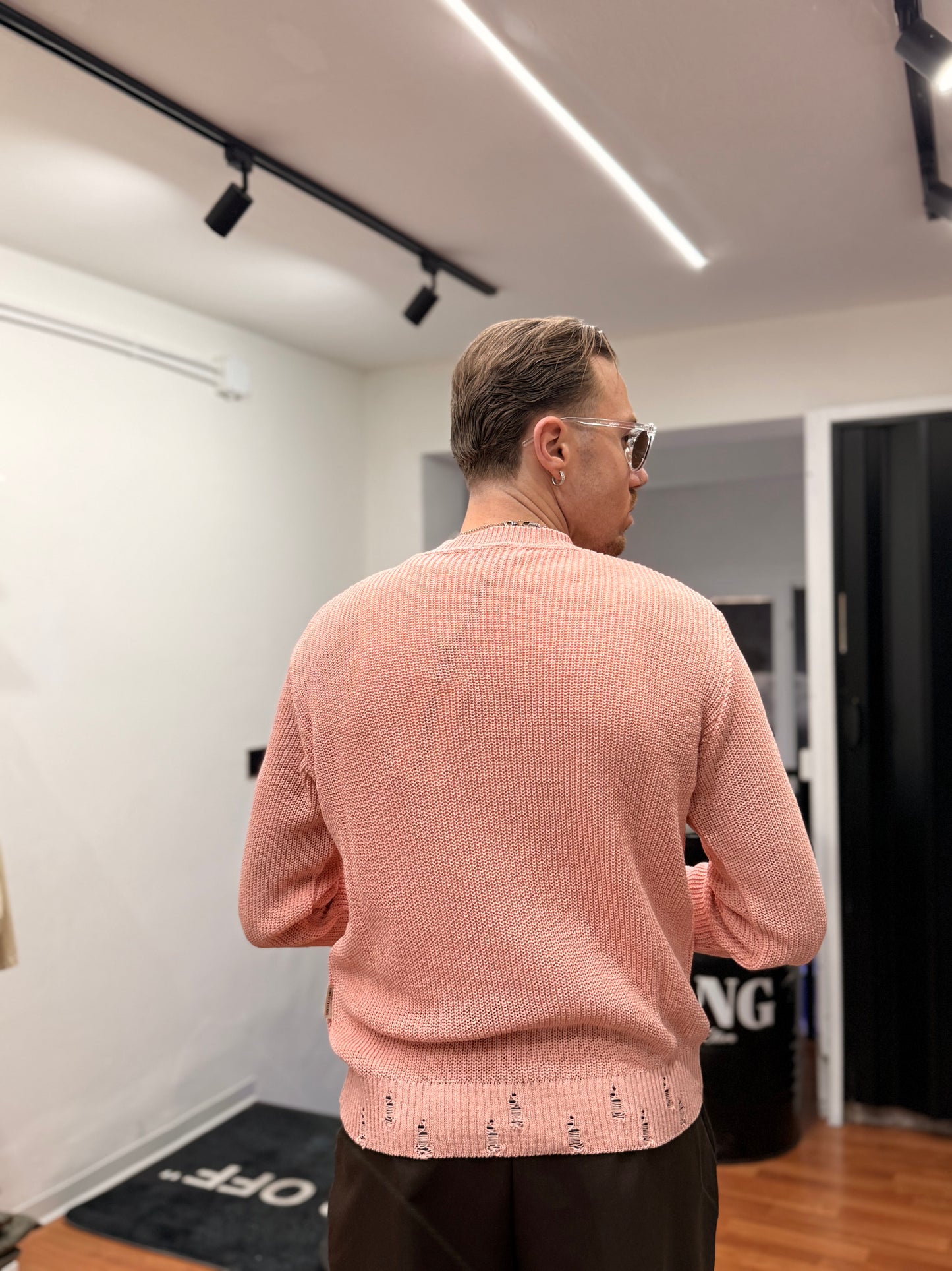 MAGLIONE DESTROYED IN FILO ROSA