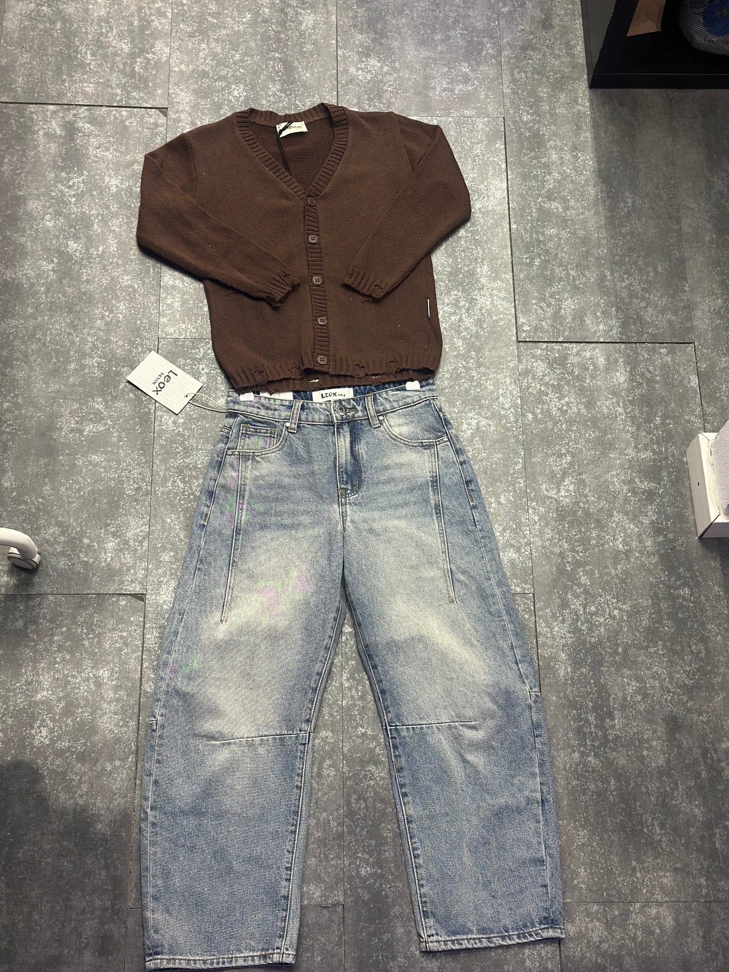 CARDIGAN DESTROYED MORO