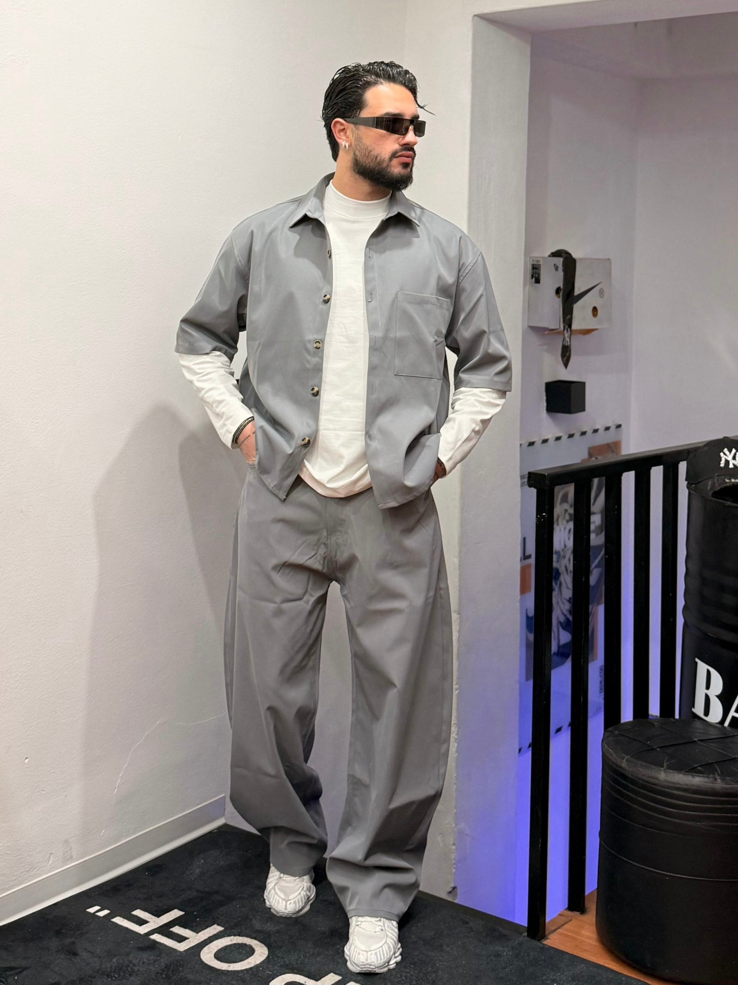 COORDINATO BALLON GRIGIO