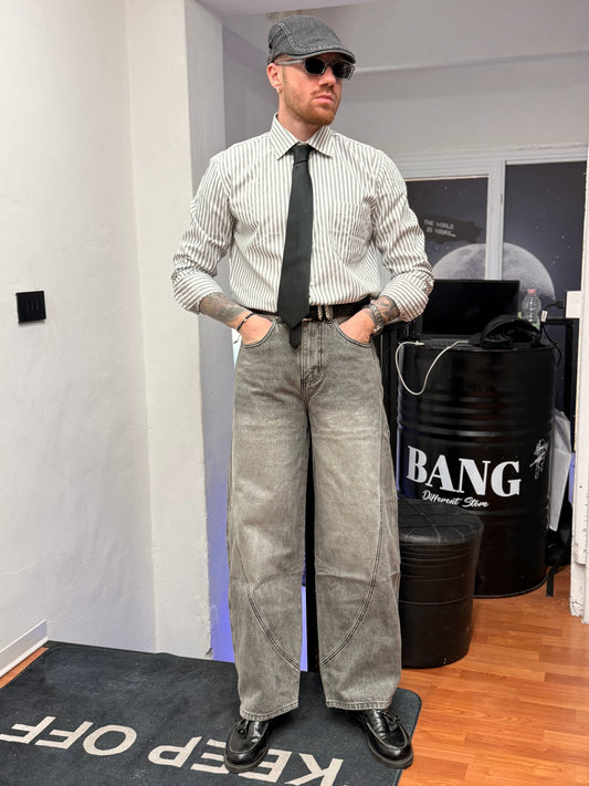 BALLON JEANS GRIGIO