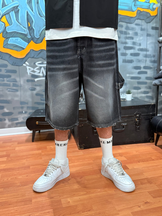 SHORT JEANS BLACK