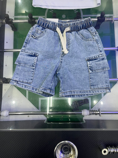 COORDINATO DENIM BLU