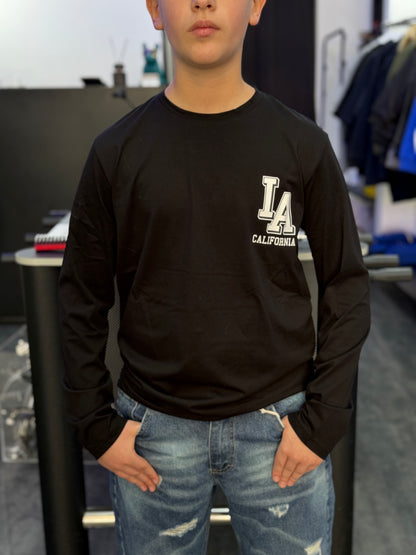 T-shirt California nera