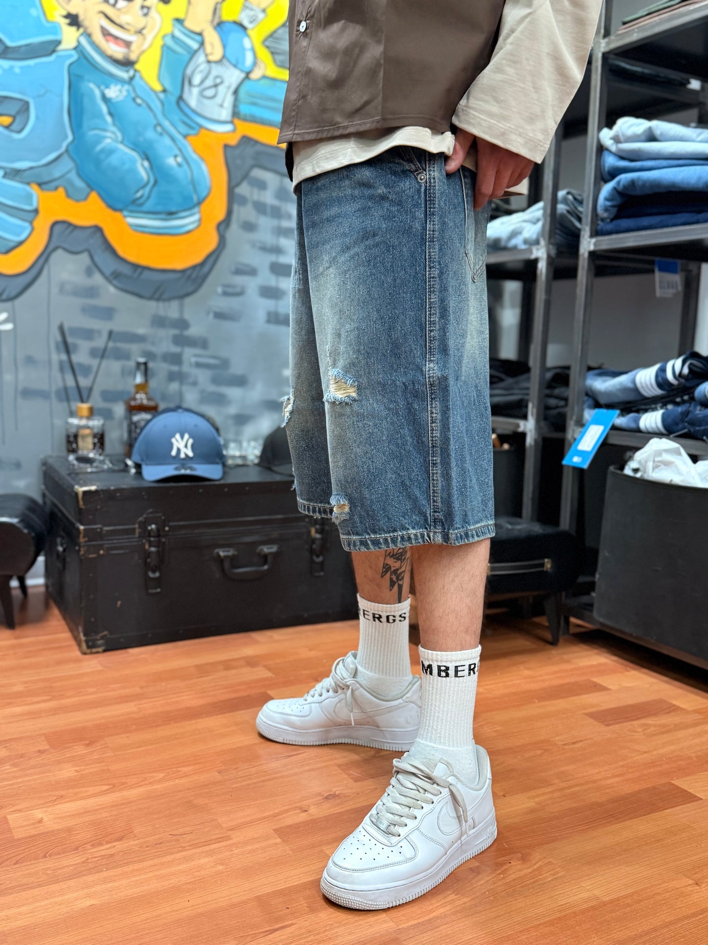 SHORT JEANS SABBIATO