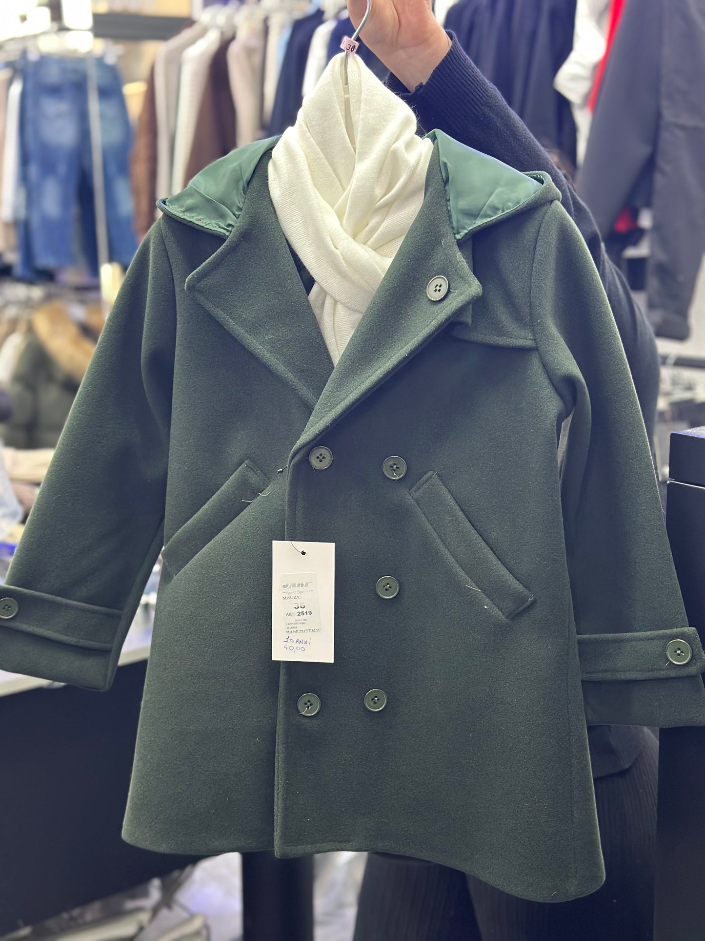 CAPPOTTO MILANO VERDE GUCCI