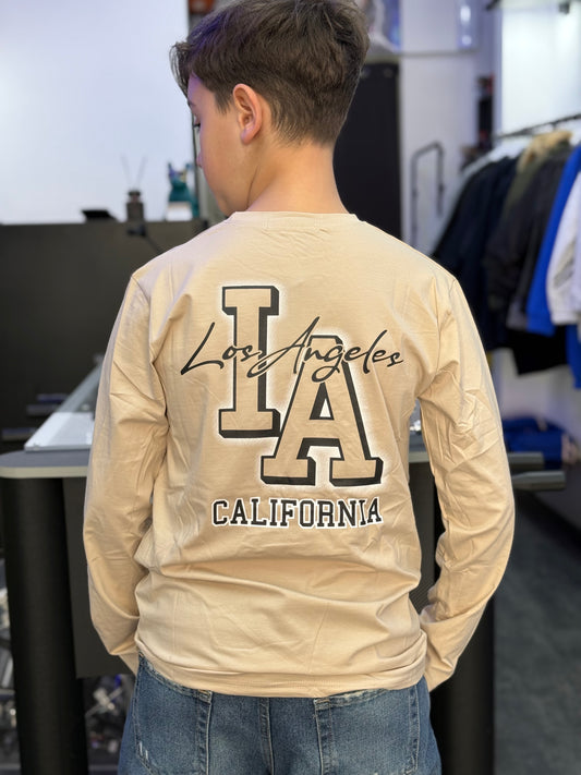 T-shirt California beige