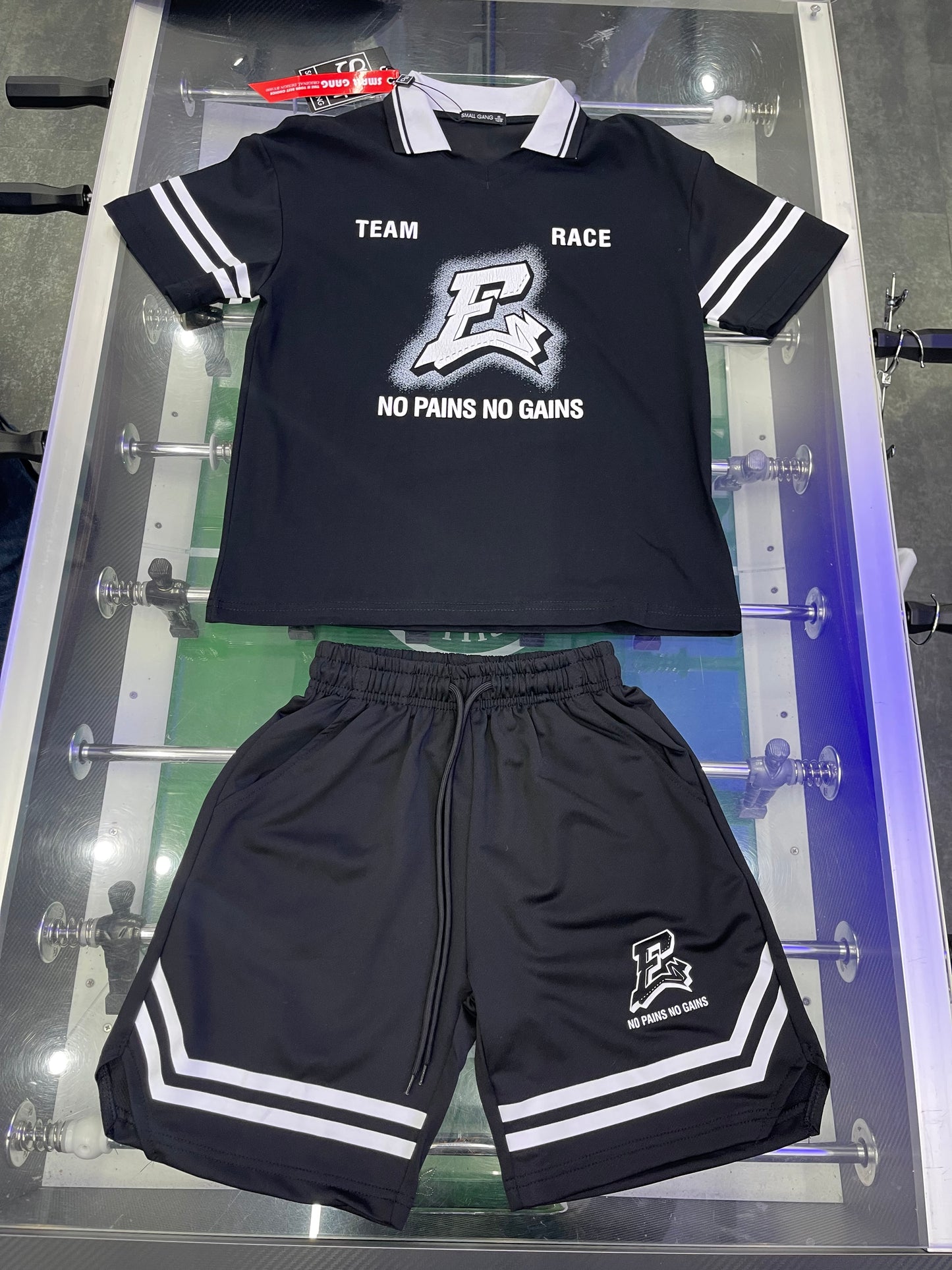 COORDINATO SPORTIVO NERO