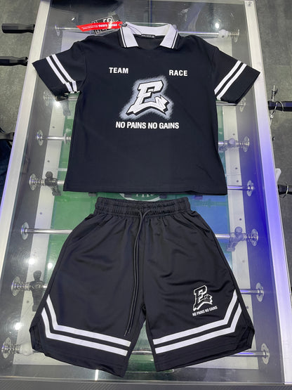 COORDINATO SPORTIVO NERO