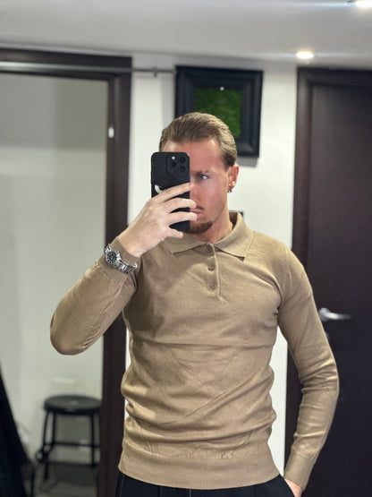 POLO SLIM BEIGE