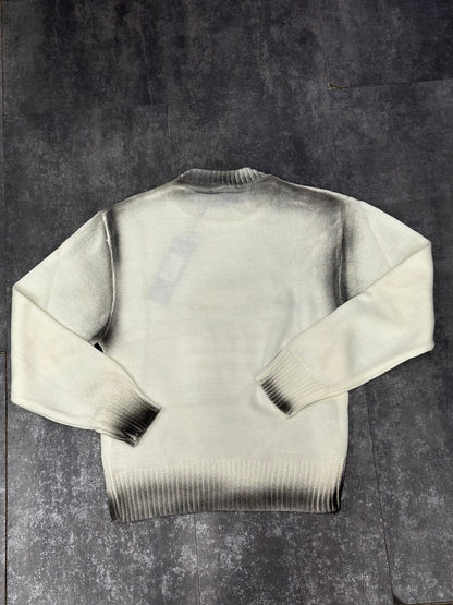 MAGLIONE STAMPATO BIANCO