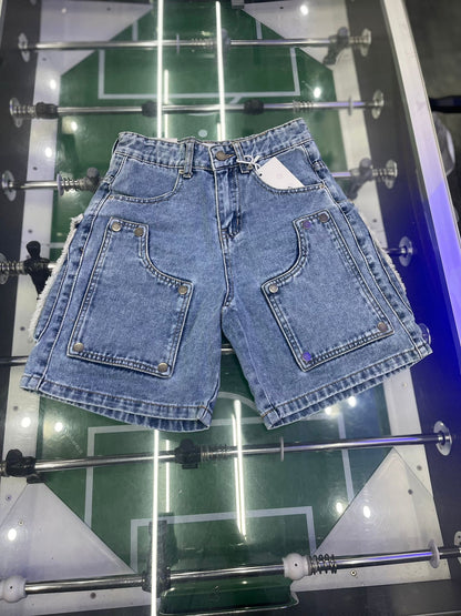 BERMUDA JEANS DESTROYED