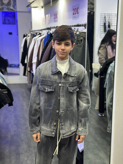 COORDINATO JEANS SFUMATO