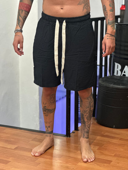 SHORT COMFY LINO NERO