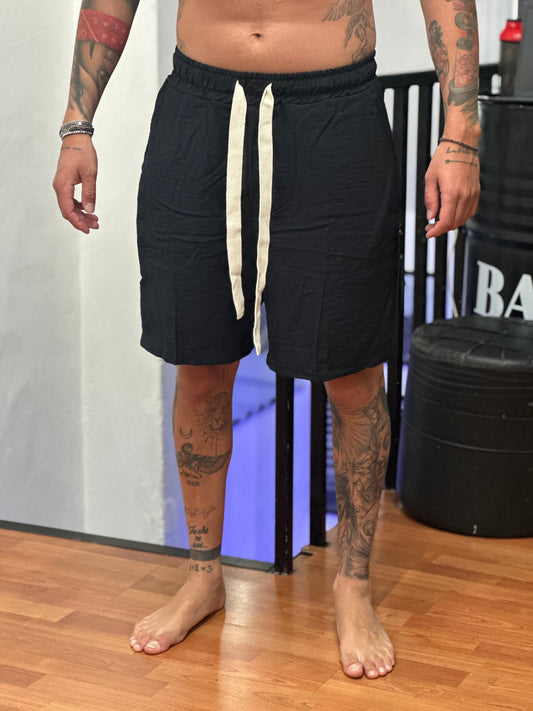 SHORT COMFY LINO NERO