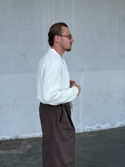 POLO MAGLIONE BIANCO