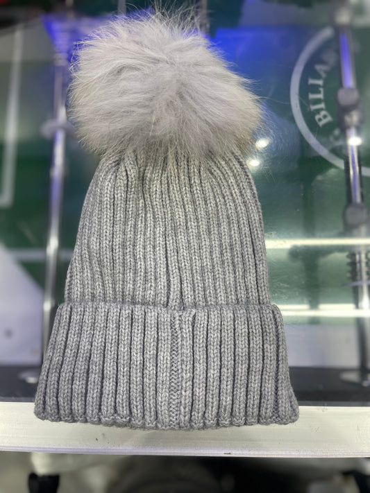 CAPPELLO LANA GRIGIO