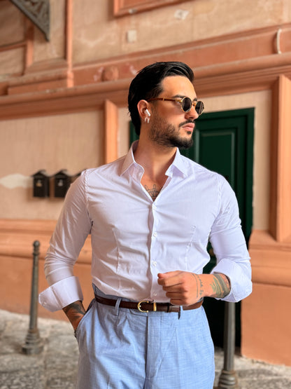 CAMICIA SLIM BIANCA