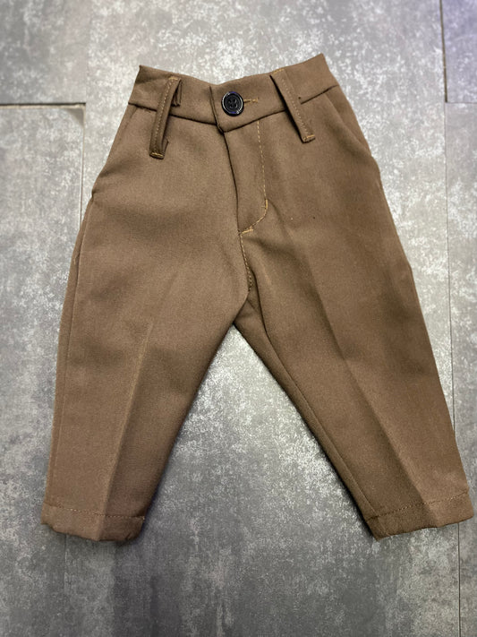 PANTALONE CAPRI MORO