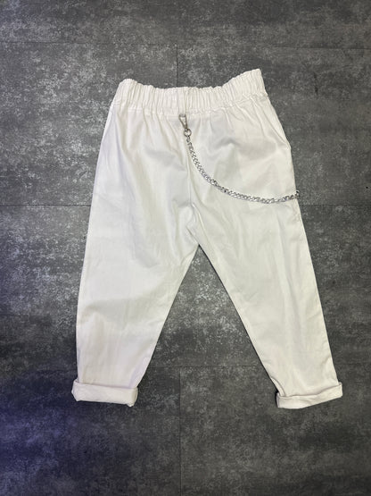 PANTALONE BIANCO