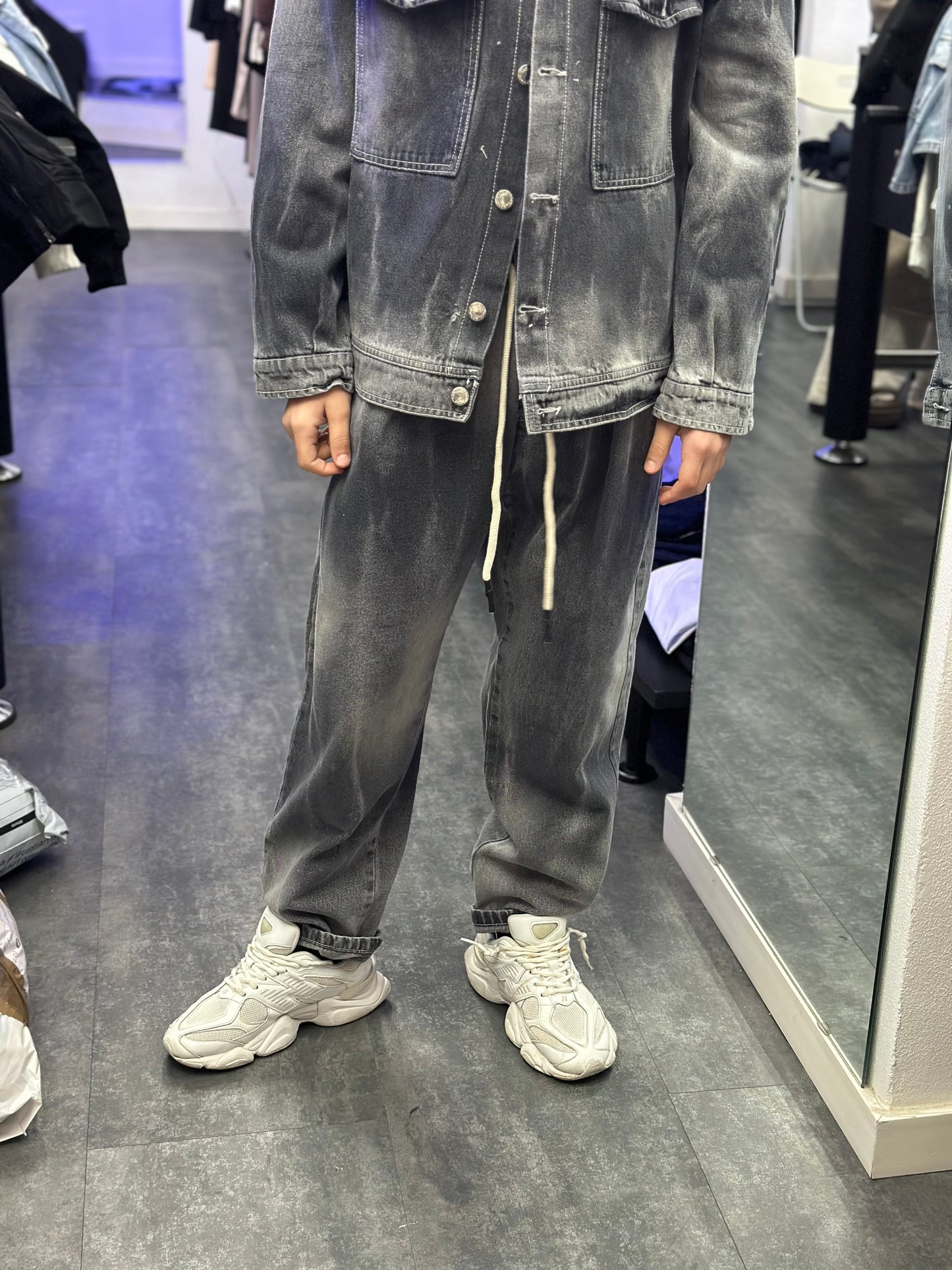 COORDINATO JEANS SFUMATO